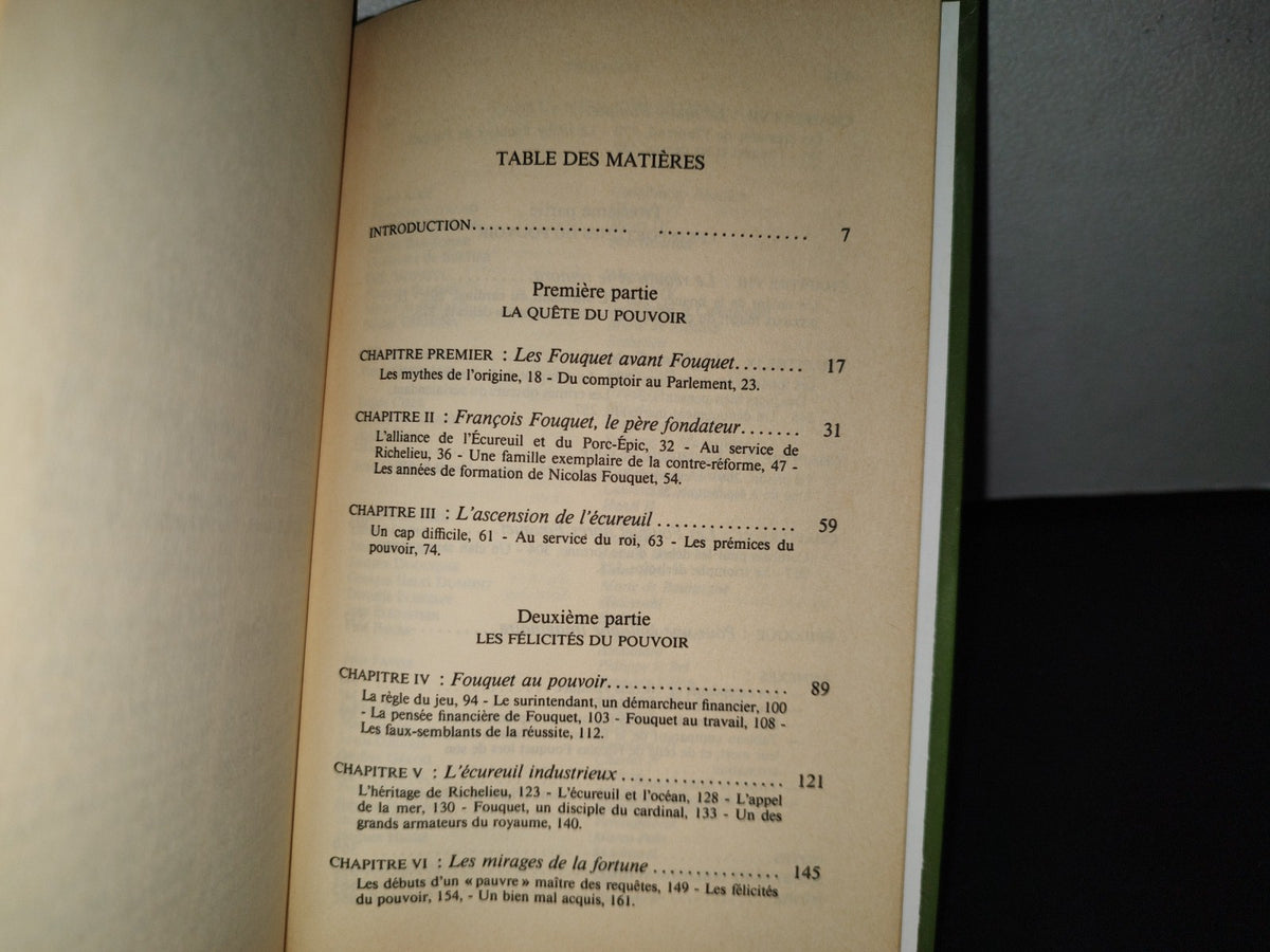 77- Fouquet - Daniel Dessert - Libraire Arthème Fayard, 1987