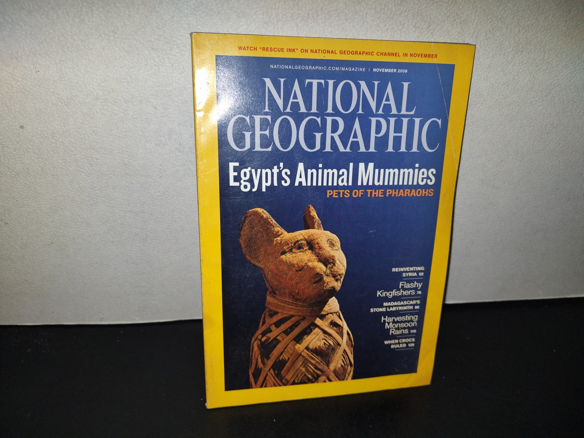 209- National Geographic. Egypt's Animals Mummies - November 2009