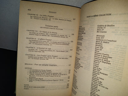 77- Fouquet - Daniel Dessert - Libraire Arthème Fayard, 1987