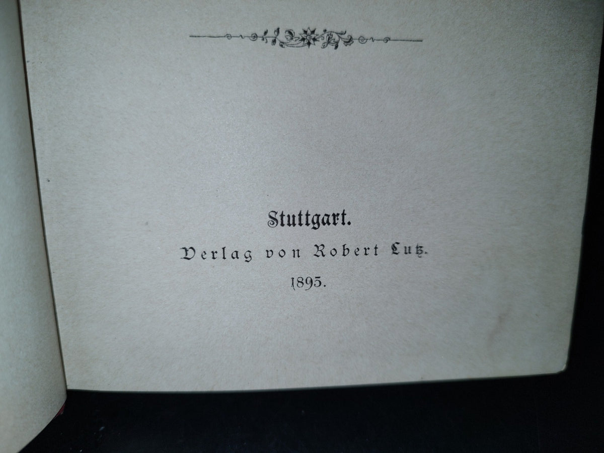 124- Skizzenbuch - Mark Twain, Band 3 - Stuttgart, Verlag Von Robert Lutz - Stuttgart 1895