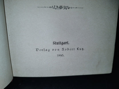 124- Skizzenbuch - Mark Twain, Band 3 - Stuttgart, Verlag Von Robert Lutz - Stuttgart 1895