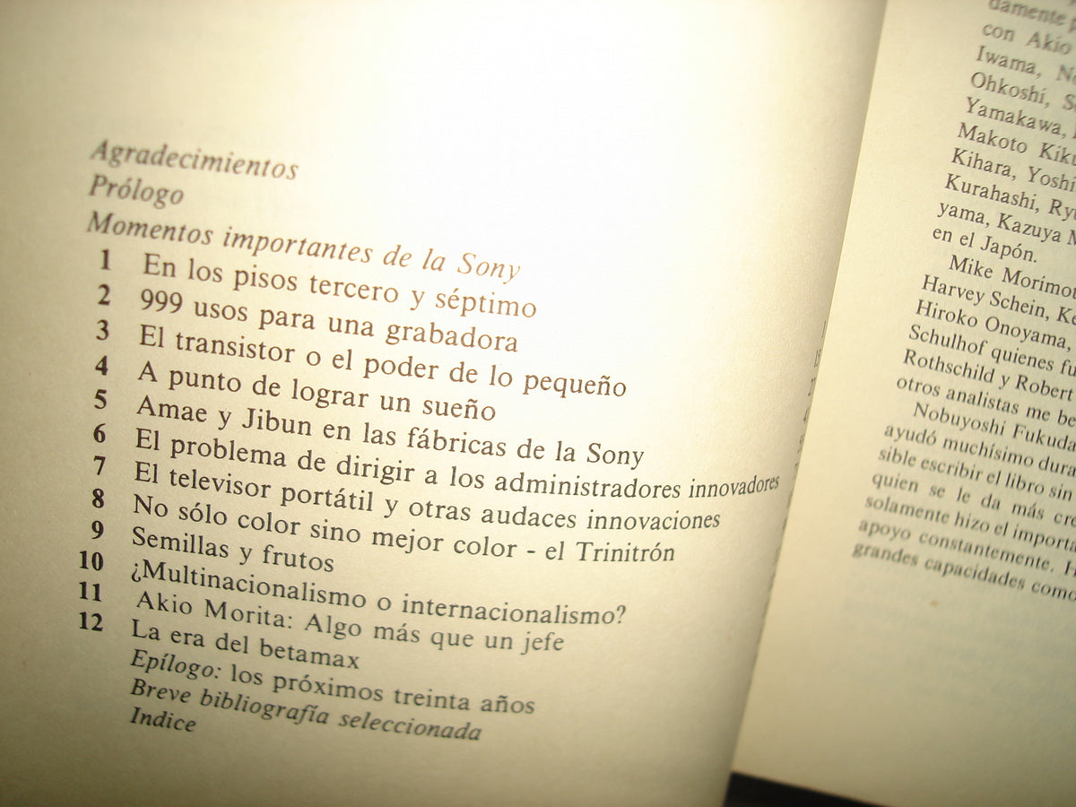 7- La Visión De Sony - Nick Lyons