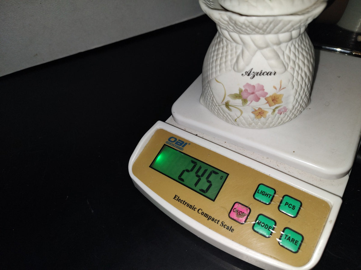A6- Especiero De Porcelana Vintage Para El Azúcar - 80'S