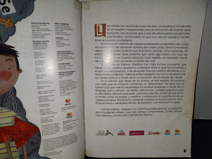 145- Vivir Con Valores. Palabras Con Valor - Edición Especial Para Fundación Televisa, 2008