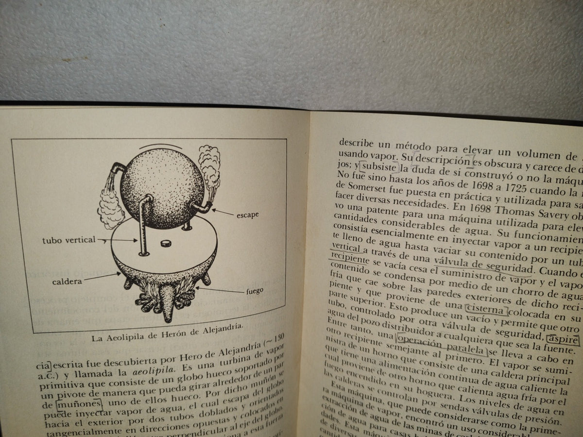 68- De La Máquina De Vapor Al Cero Absoluto (Calor Y Entropía) - Leopoldo García-Colin, 1A. Ed. 1986