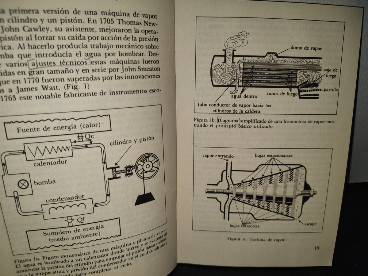 68- De La Máquina De Vapor Al Cero Absoluto (Calor Y Entropía) - Leopoldo García-Colin, 1A. Ed. 1986