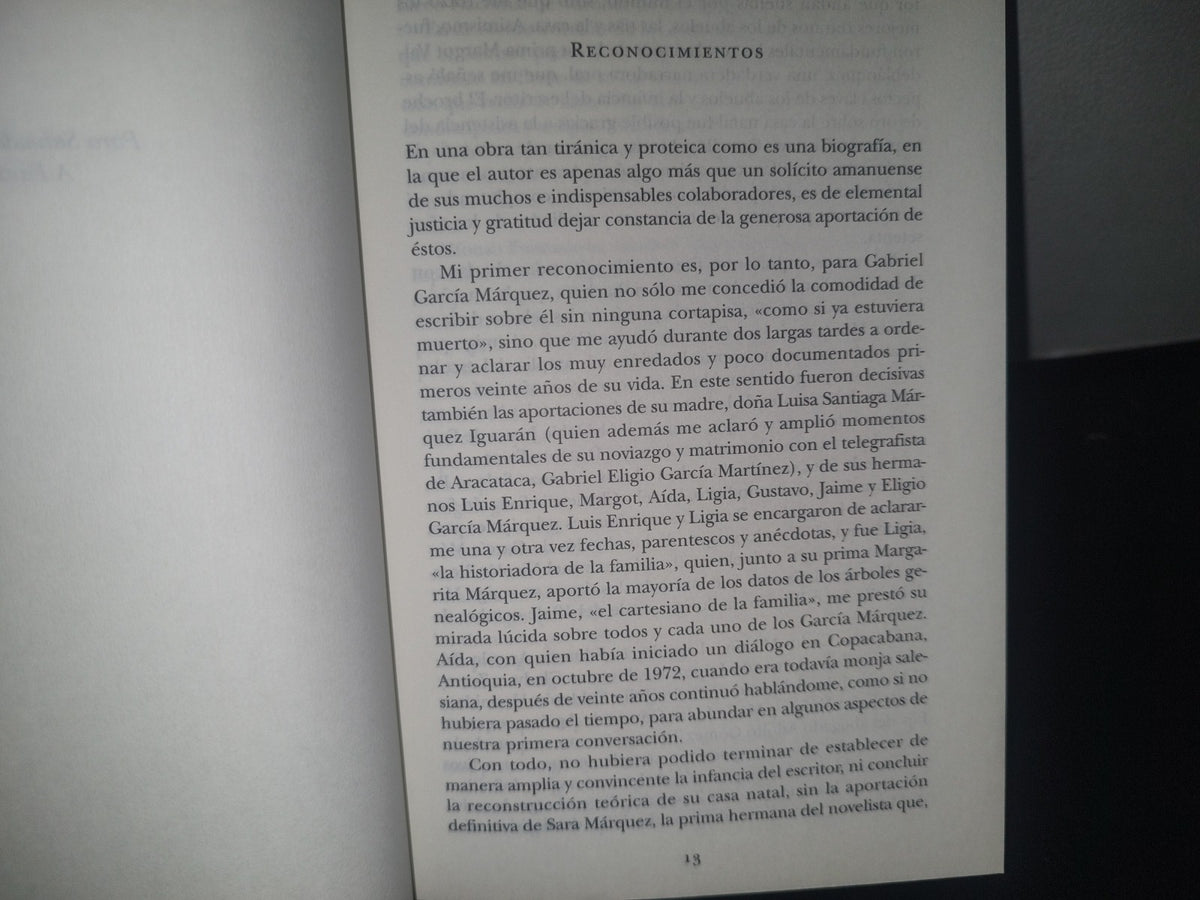 34- García Márquez. El Viaje A La Semilla - Dasso Saldívar - 2007