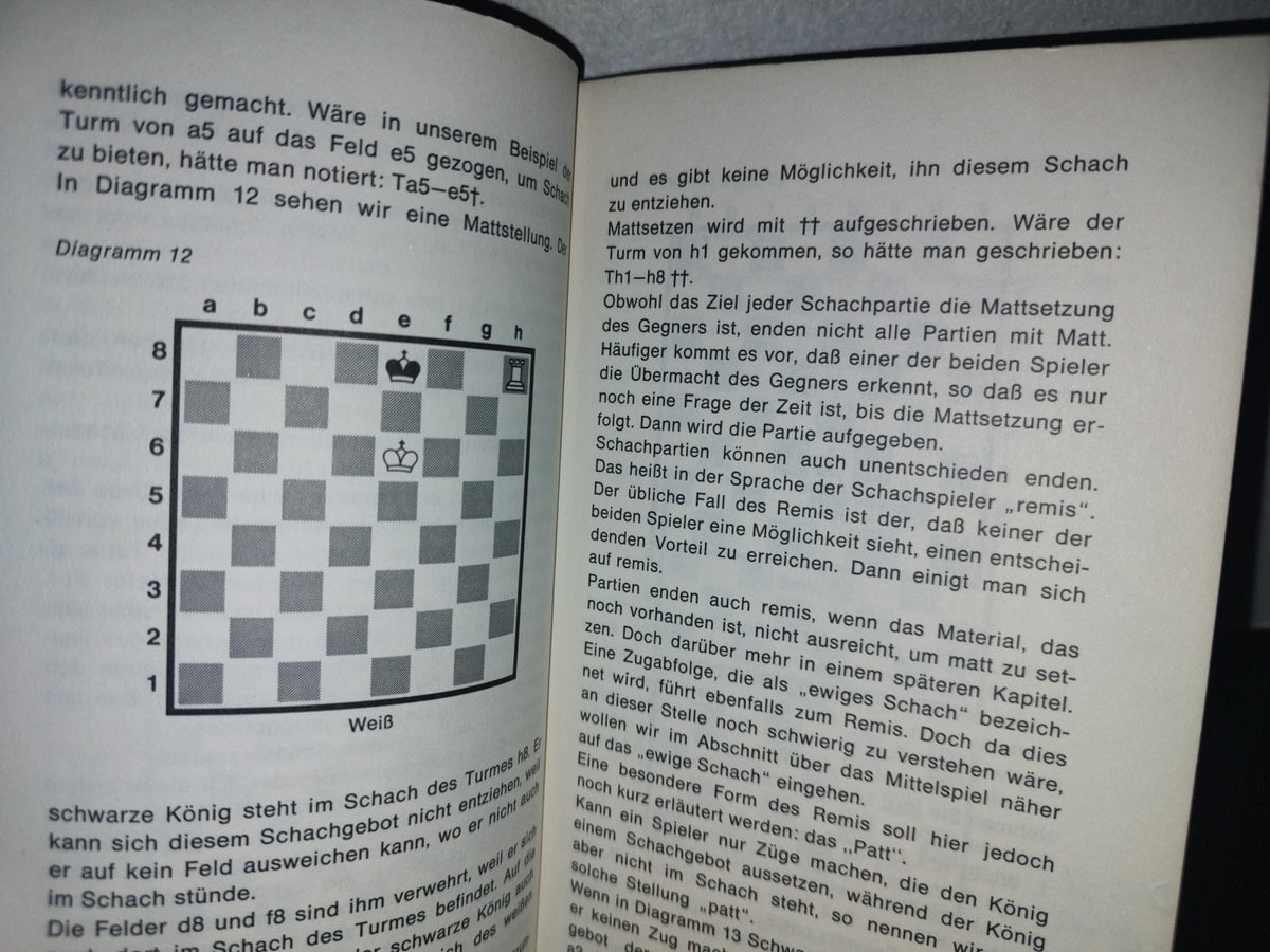 128- Alemán. Libro De Ajedrez. Wir Lernen Schach - Helmut Born, Karl Colditz, Jürgen Haakert - 1971