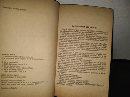 151- Emilio Salgari: A Orillas Del Brahmaputra - Ediciones Orbis, S. A. - 1987