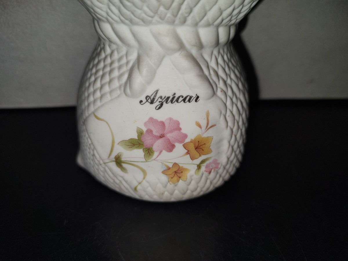 A6- Especiero De Porcelana Vintage Para El Azúcar - 80'S