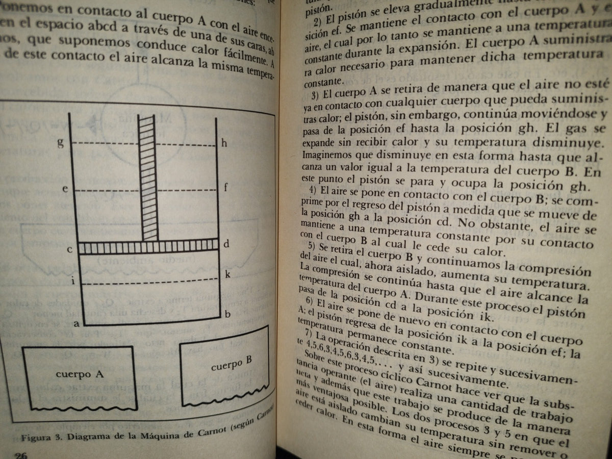68- De La Máquina De Vapor Al Cero Absoluto (Calor Y Entropía) - Leopoldo García-Colin, 1A. Ed. 1986
