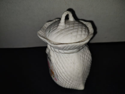 A6- Especiero De Porcelana Vintage Para El Azúcar - 80'S