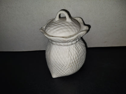 A6- Especiero De Porcelana Vintage Para El Azúcar - 80'S