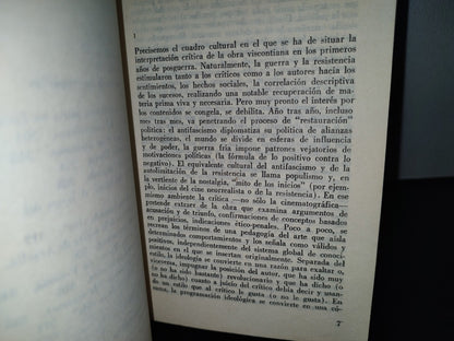 139- El Cine De Visconti - Pio Baldelli - Ediciones Era - Primera Edición En Español, Ampliada: 1980
