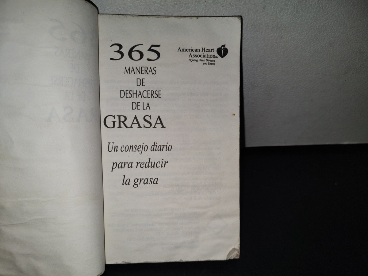 195- 365 Maneras De Deshacerse De La Grasa - American Heart Association