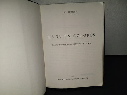 201- La Tv En Colores. Esquemas Básicos De Receptores N.T.S.C. Y S.E.C.A.M. - R. Hurth