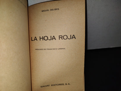 78- La Hoja Roja - Miguel Delibes
