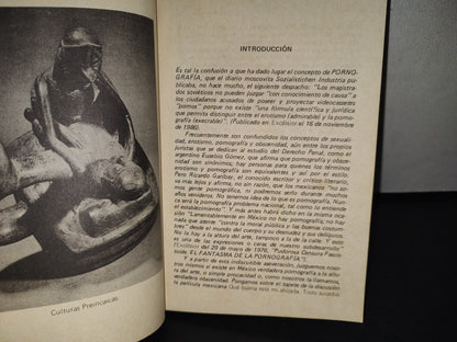 179- La Pornografía. Estudio Sociojurídico De Un Problema Mundial Y Eterno - Ángel Caamaño Uribe - EDAMEX, 1989