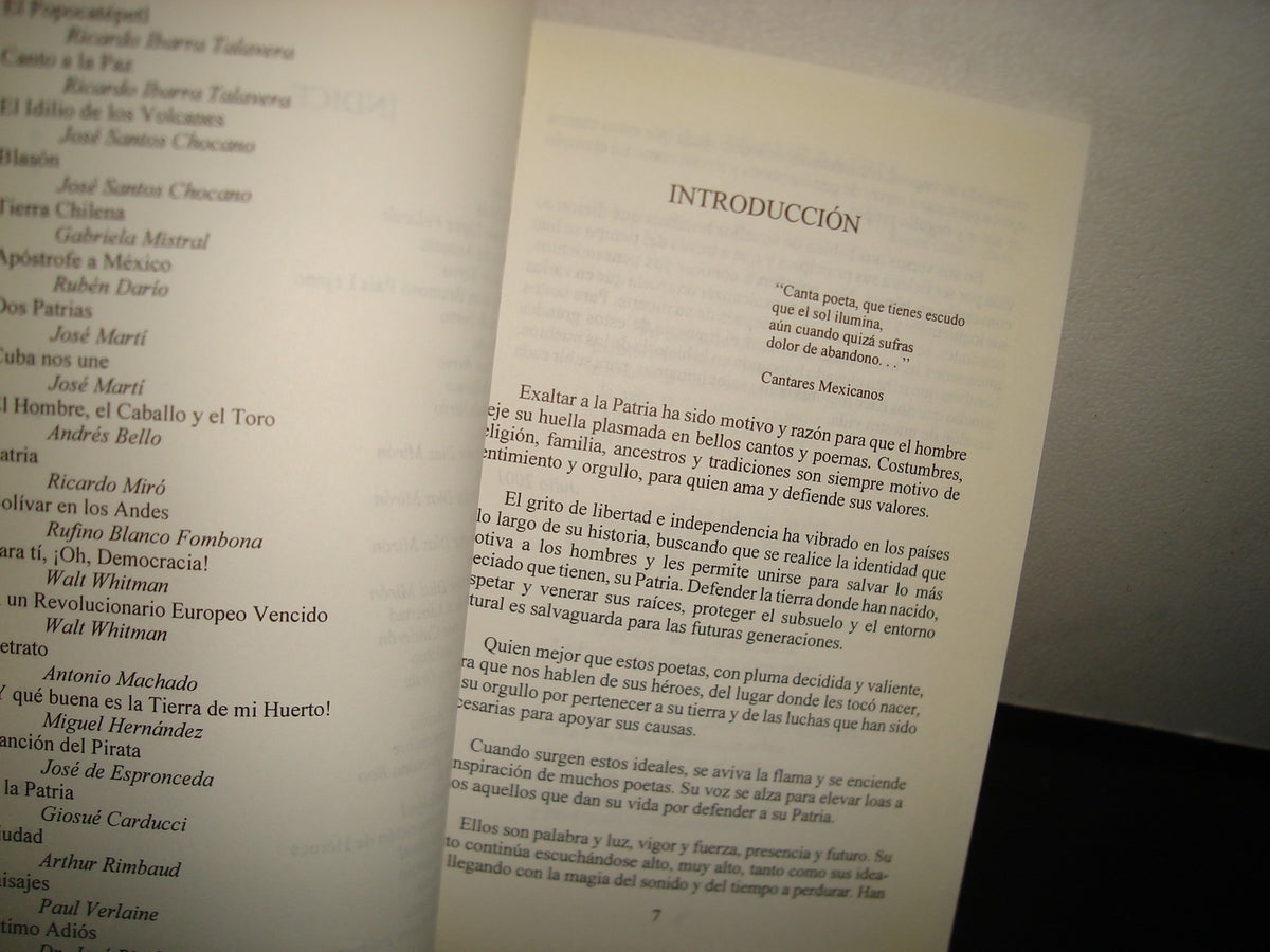 24- Cantos A La Patria - Ricardo Ibarra Talavera - Firmado