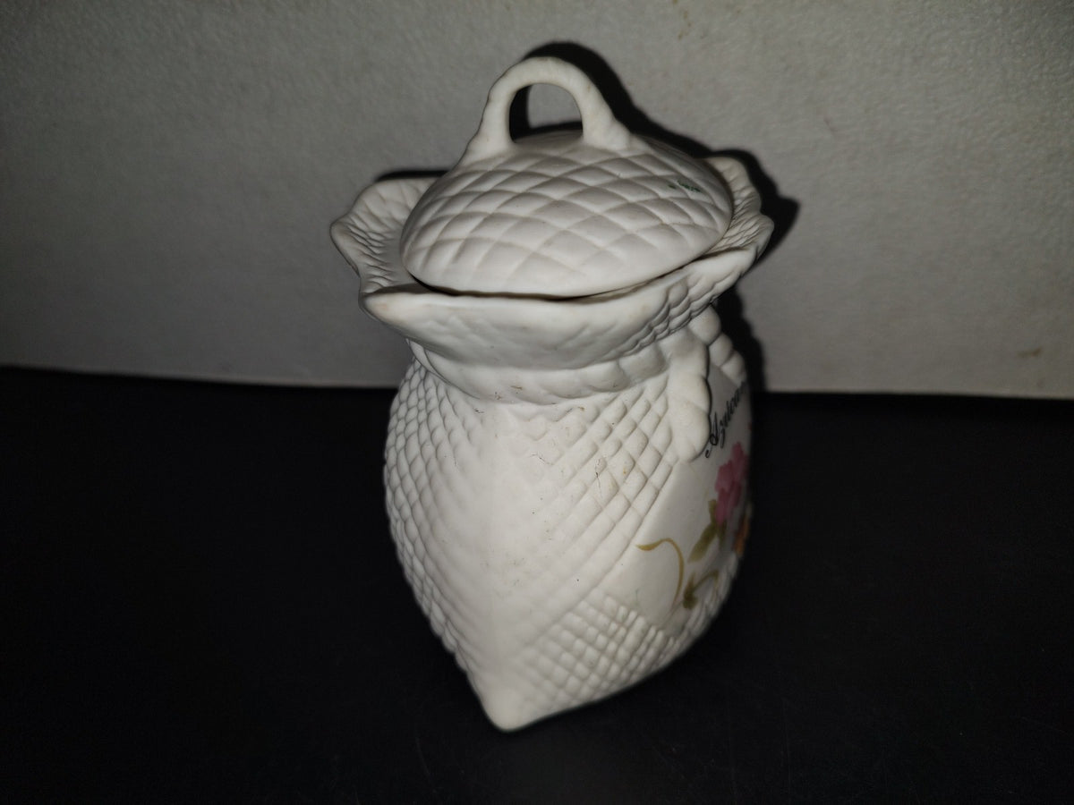 A6- Especiero De Porcelana Vintage Para El Azúcar - 80'S