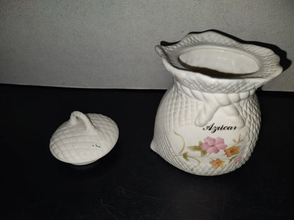 A6- Especiero De Porcelana Vintage Para El Azúcar - 80'S