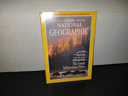 209- National Geographic. The Great Yellowstone Fires - Vol. 175, No. 2 - February 1989