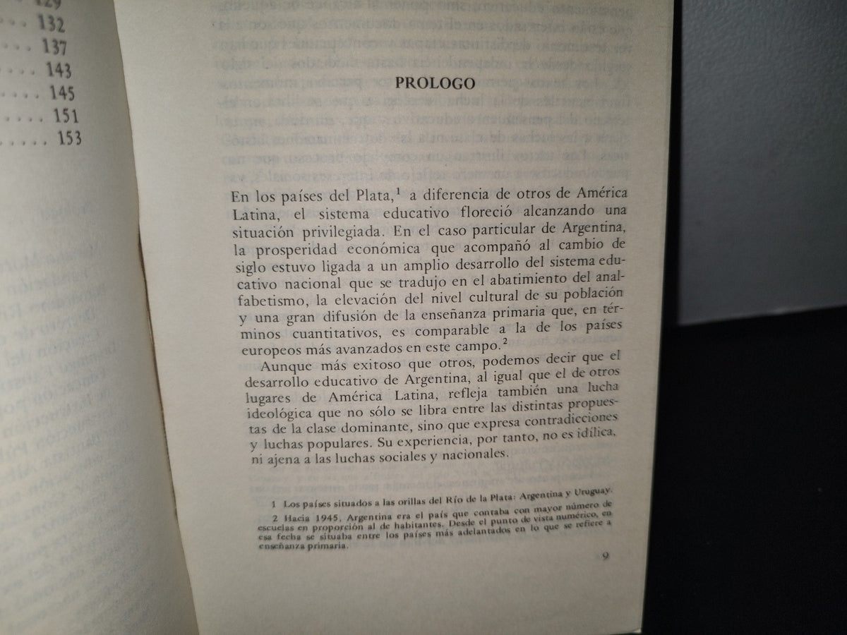 68- Doce Textos Argentinos Sobre La Educación. Ana Carolina Ibarra - Primera Edición 1985