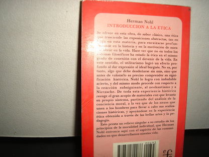 21- Introducción A La Ética - Herman Nohl
