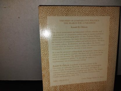 114- Theories Of Comparative Politics - Ronald H. Chilcote - Westview Press - 1981