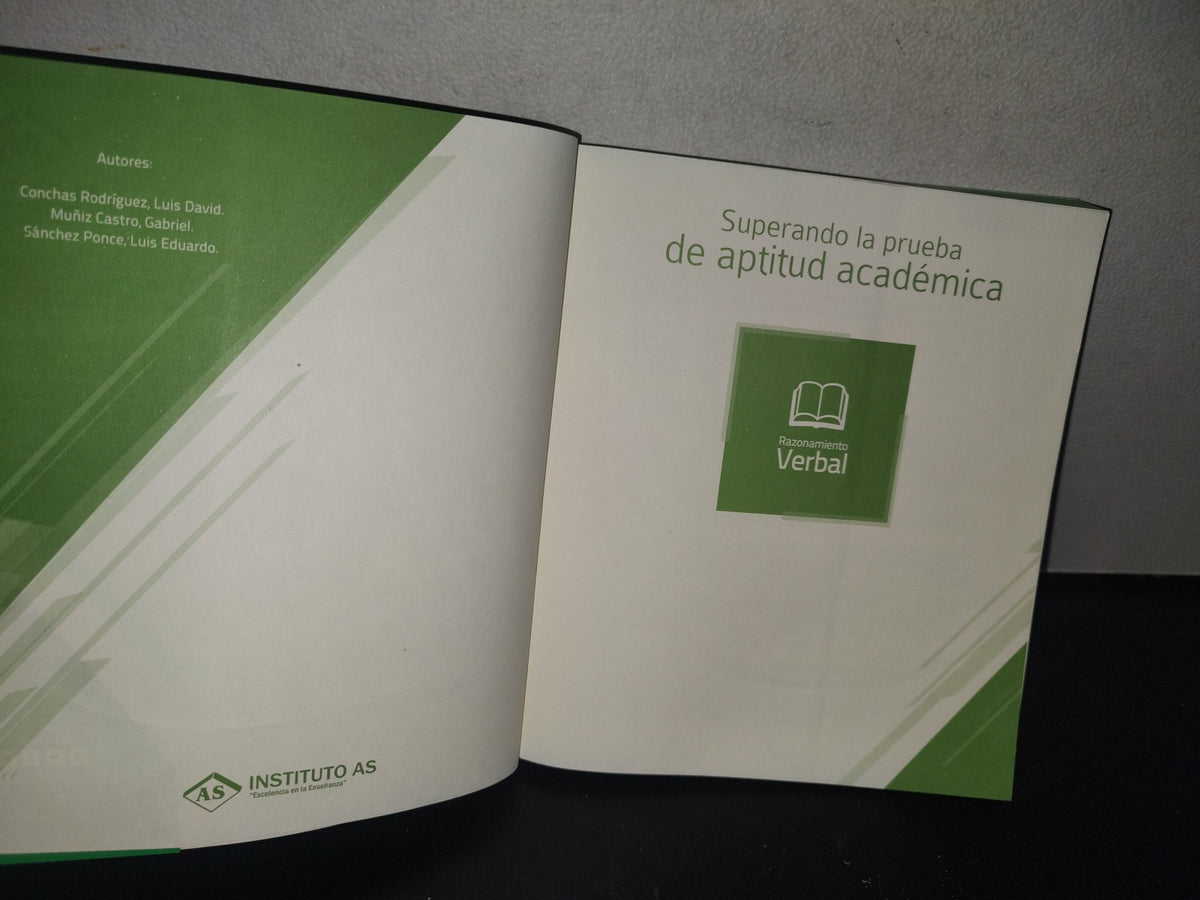132- Superando La Prueba De Actitud Académica. Instituto As