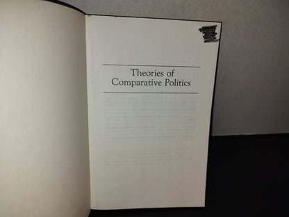 114- Theories Of Comparative Politics - Ronald H. Chilcote - Westview Press - 1981