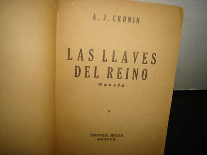 7- Las Llaves Del Reino - A. J. Cronin - 1945