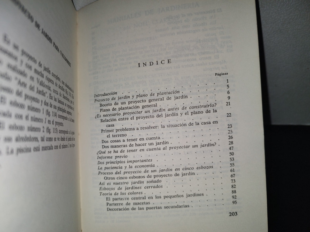 202- Proyectos De Jardines - Noel Clarasó - 1978