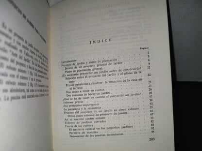 202- Proyectos De Jardines - Noel Clarasó - 1978