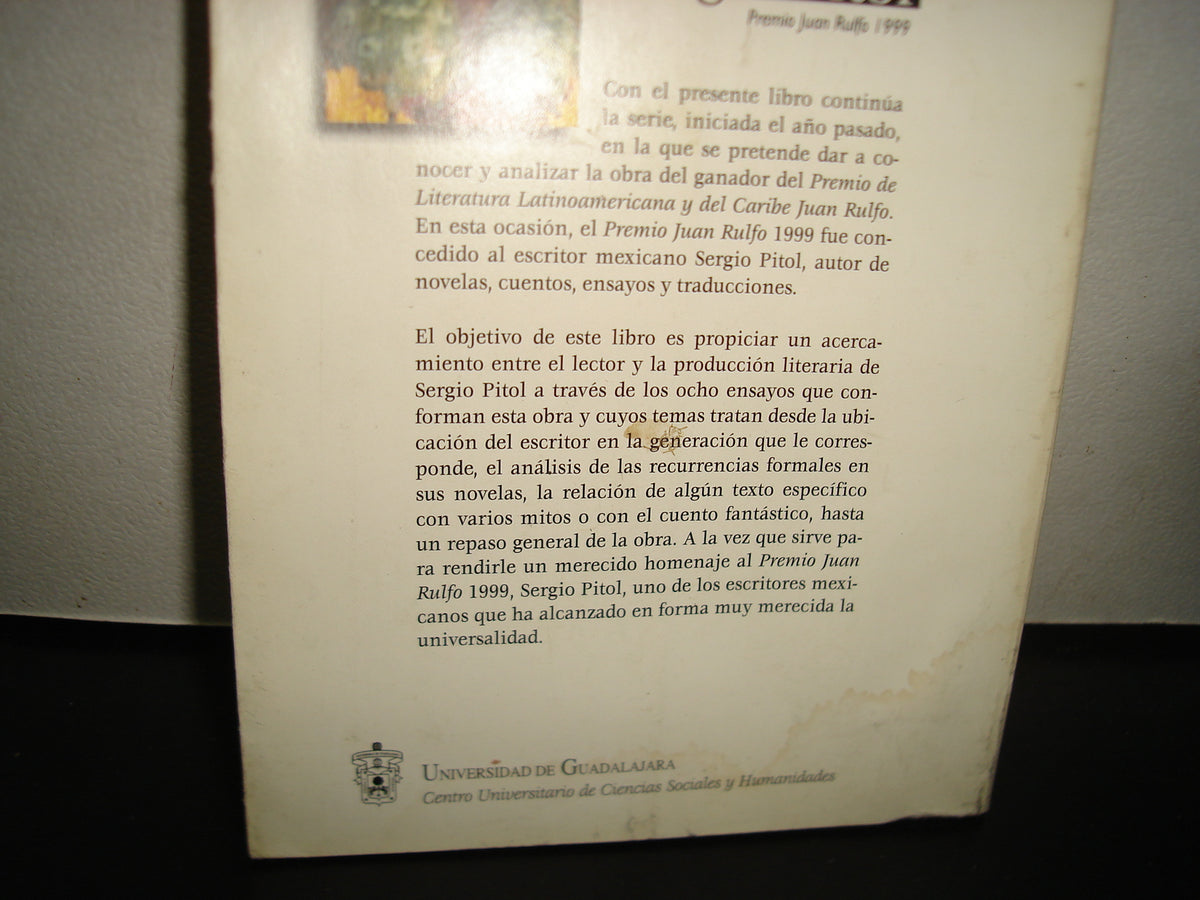 21- Acercamientos A Sergio Pitol. José Brú Compilador. Universidad De Guadalajara