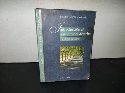196- Introducción Al Estudio Del Derecho - Leonel Pereznieto Castro