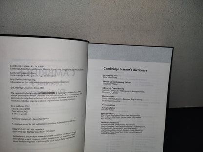 143- Cambridge Learner'S Dictionary - Cambridge University Press, 2008