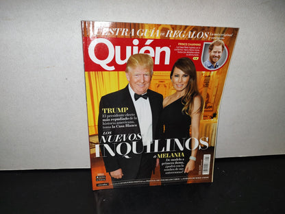 87-2- Revista Quién. Trump & Melania. Los Nuevos Inquilinos - No. 378, Diciembre 2016