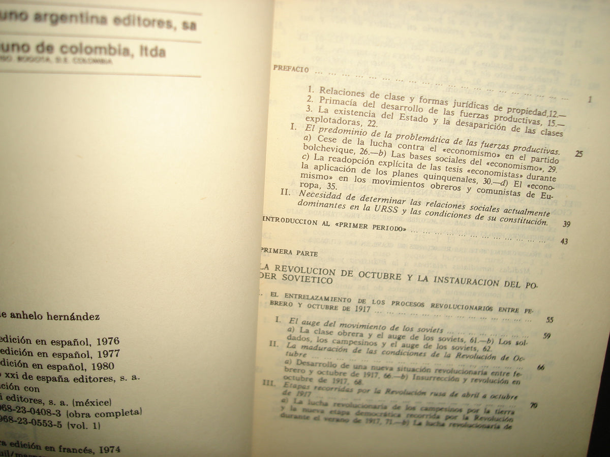 7- Las Luchas De Clases En La Urss. Primer Período 1917-1923 - Charles Bettelheim - Siglo Veintiuno Editores - 1980