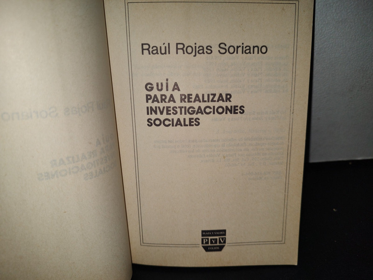 58- Guía Para Realizar Investigaciones Sociales - Raúl Rojas Soriano