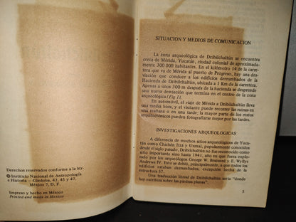 18- Dzibilchaltún Por E. Wyllys Andrews V. - 1978