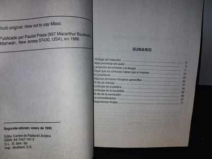 96- Cómo No Decir La Misa - Dennis C. Smolarski