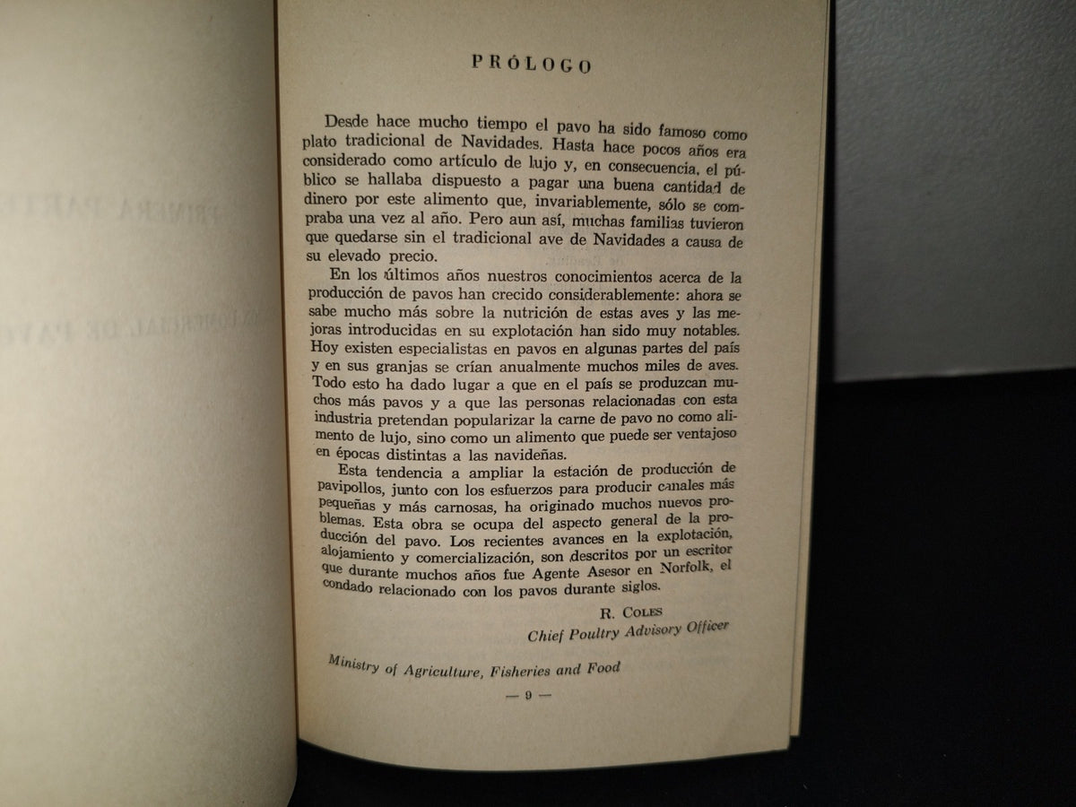 139- Pavos Para Carne. Producción Comercial Y Selección Genética - Ray Fletwell - Editorial Acribia, 1973
