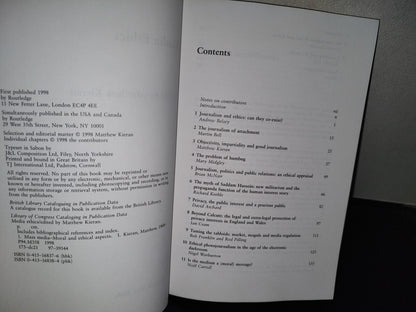 212- Media Ethics Edited By Matthew Kieran - Routledge - First Published 1998