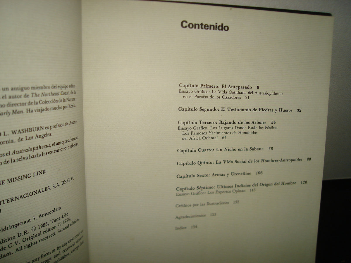 20- El Eslabón Perdido - Time Life 1985