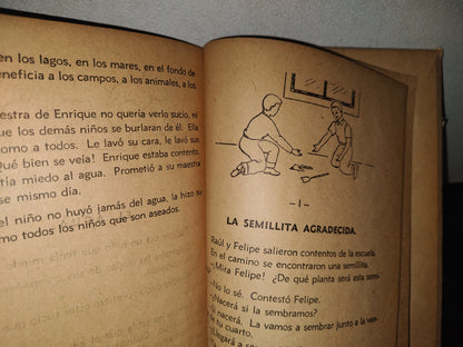 92- Aprende. Libro Primero De Lectura - Amparo Rubio De Contreras. Ediciones ”El Estudiante” - 50'S