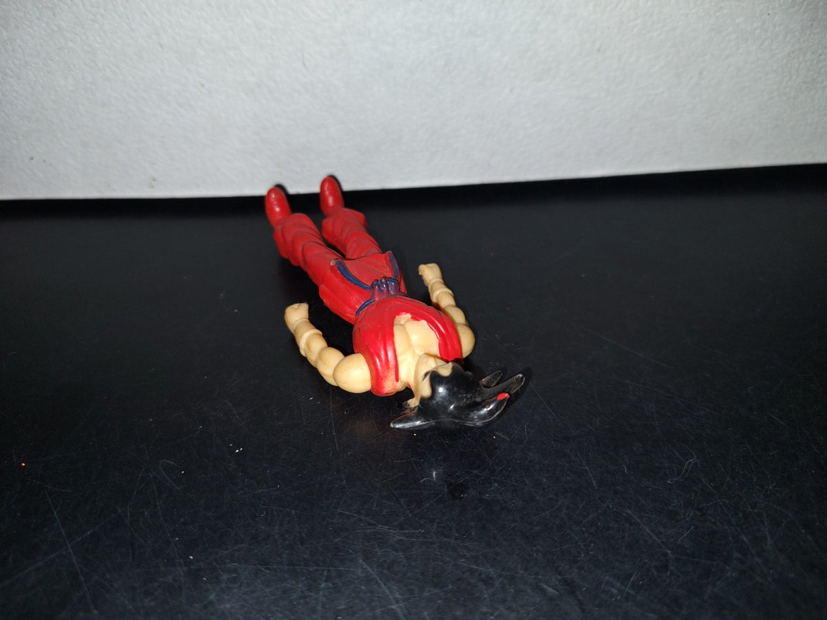 A3- Juguete Bootleg De Dragon Ball. Gokú En Traje Rojo - 90'S