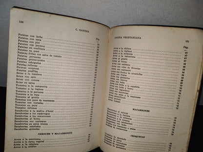 80- Cocina Vegetariana - C. Gandia De Fernández - 1978
