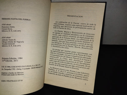 101- La Semana Santa Del Pueblo - Heriberto Jacobo M. - Ediciones Paulinas - 2011