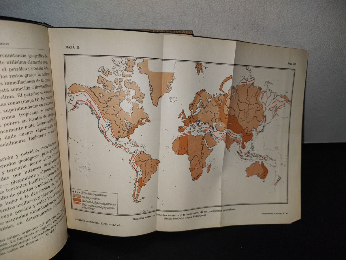 93- Colección Labor. Geografía Económica - Walther Schmidt - 1933